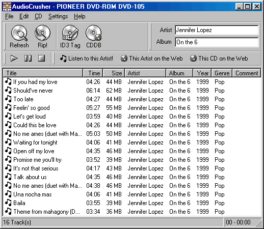 AudioCrusher Screenshot